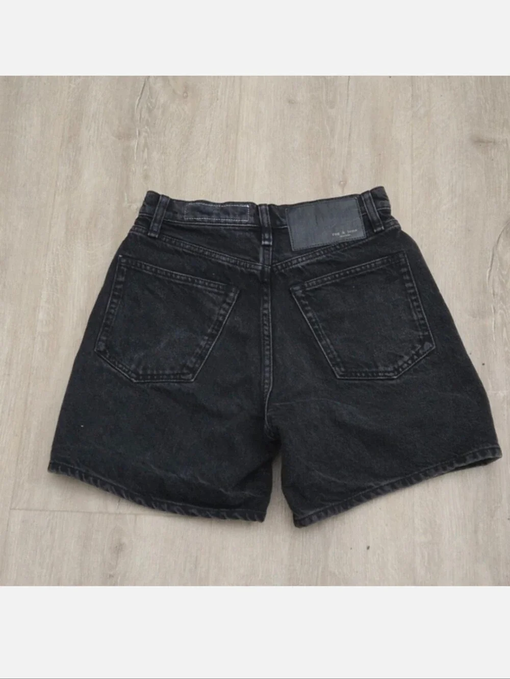 Rag & Bone Maya High Rise 6” Short in Black Modest Size 23